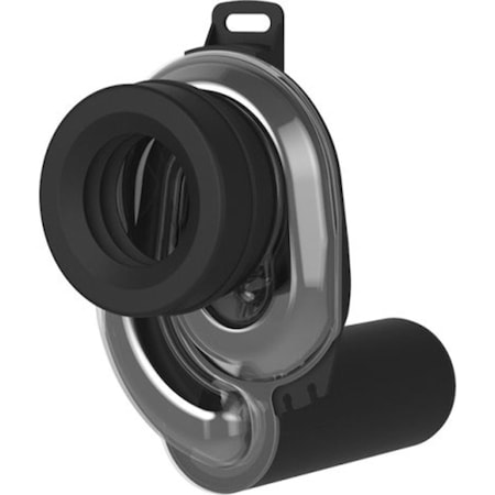 Duravit DuravitOutlet Siphon w/Syphonic Action Horizontal Outlet L Flush Wh 0051130000